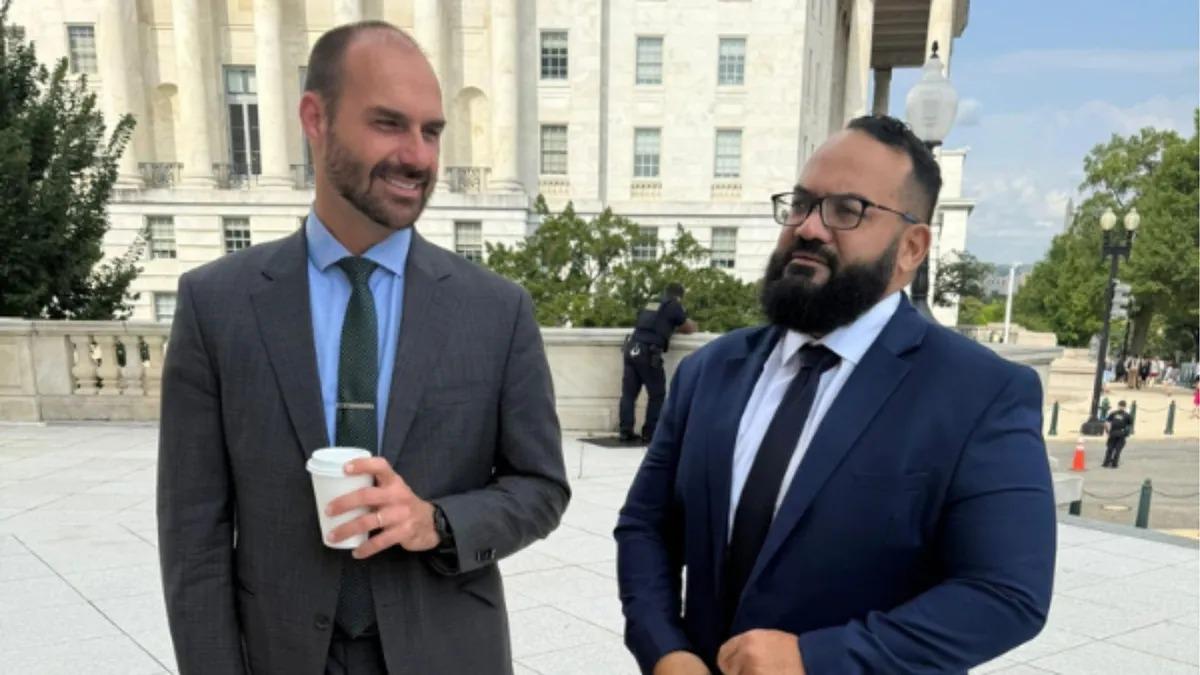 Assembleia legislativa da Bahia barra concessão de honraria para Eduardo Bolsonaro