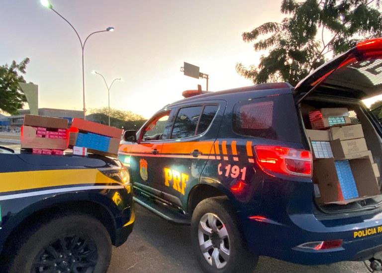 PRF apreende mais de 2,3 mil caixas de medicamentos transportados irregularmente na BR-116 em Jequié