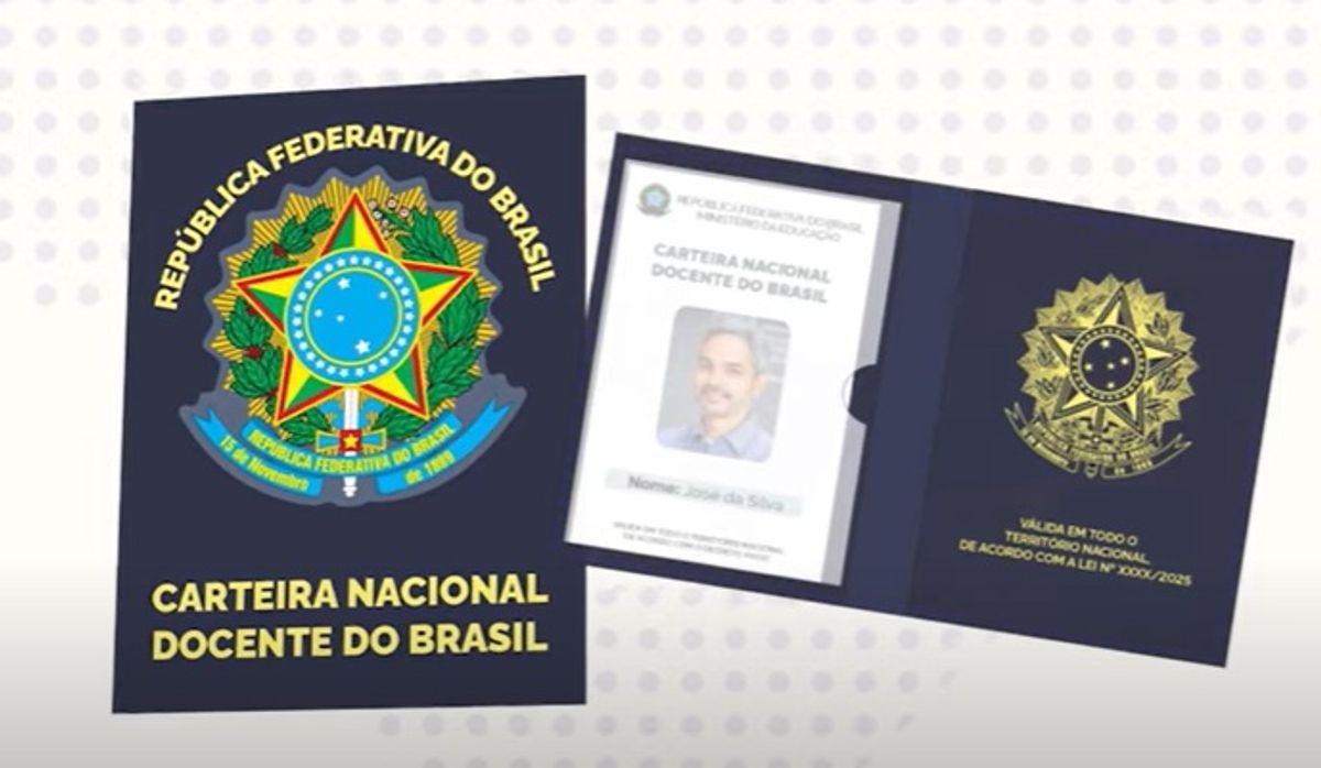 Sancionada lei que cria a Carteira Nacional Docente do Brasil