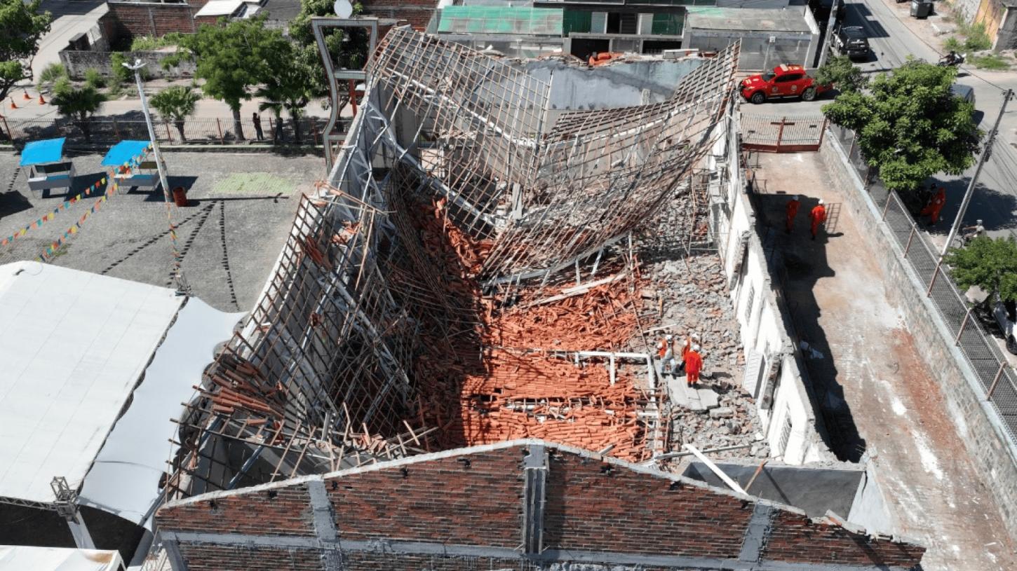 Quatro meses após o desabamento, Paróquia São Judas Tadeu segue unida e mobilizada para reconstrução da igreja