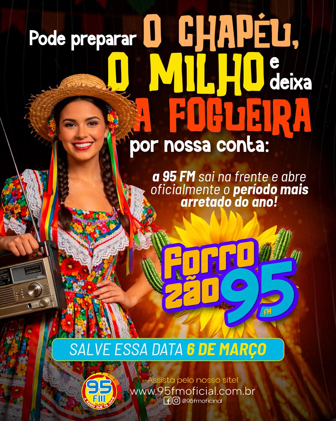 95 FM abre oficialmente a temporada de São João 2026 e aquece o clima junino em Jequié