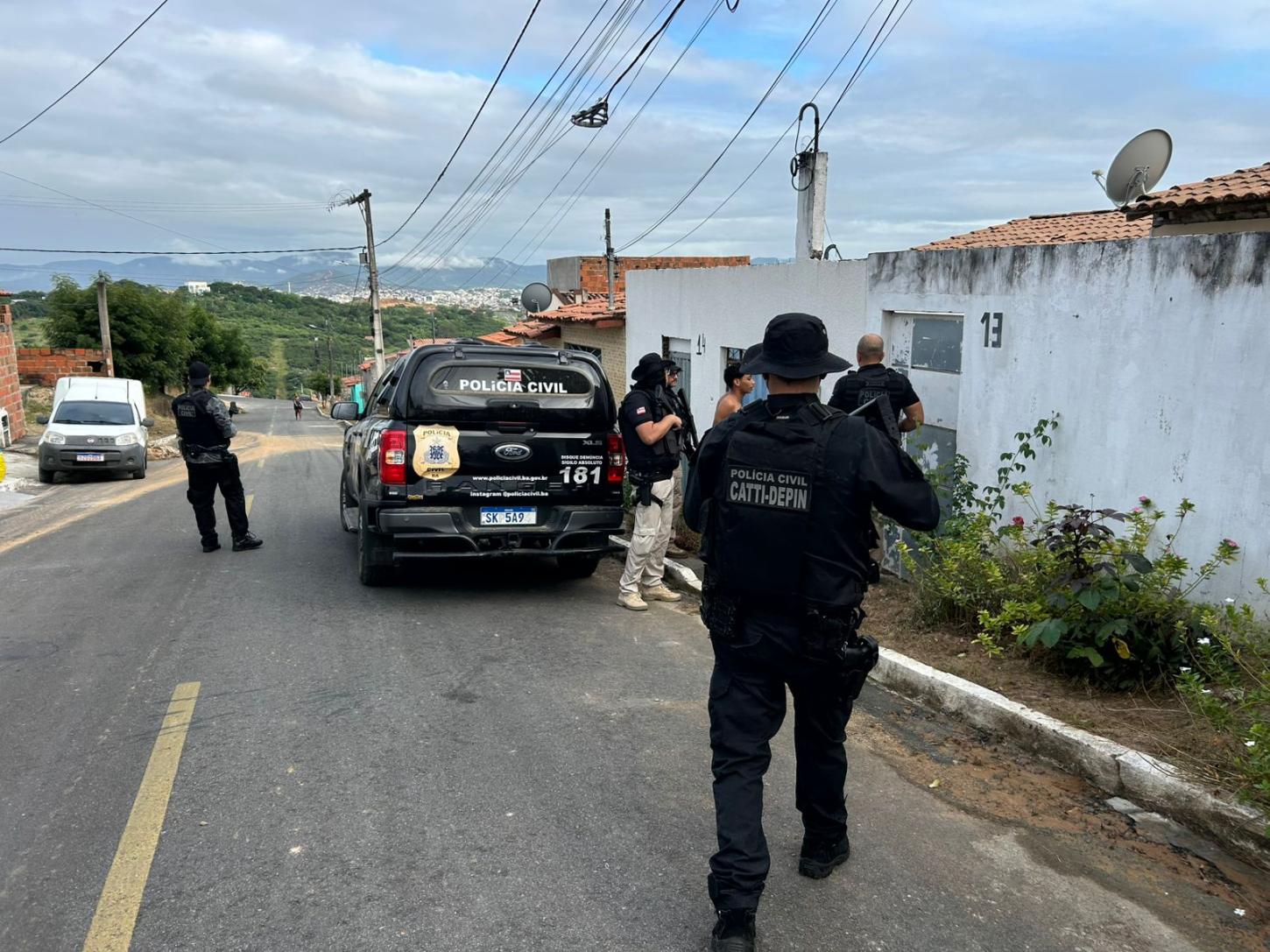 Operação Cerco captura dois integrantes de uma facção na cidade de Jequié