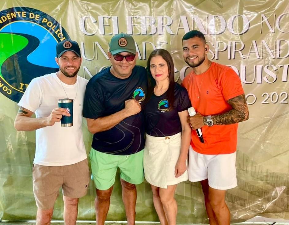 Junior Lopes e sua família- Arquivo Pessoal