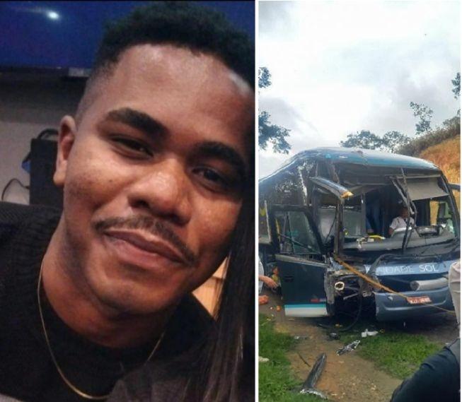 Cobrador de 25 anos, morador de Jequié, morre em acidente com ônibus da Cidade Sol