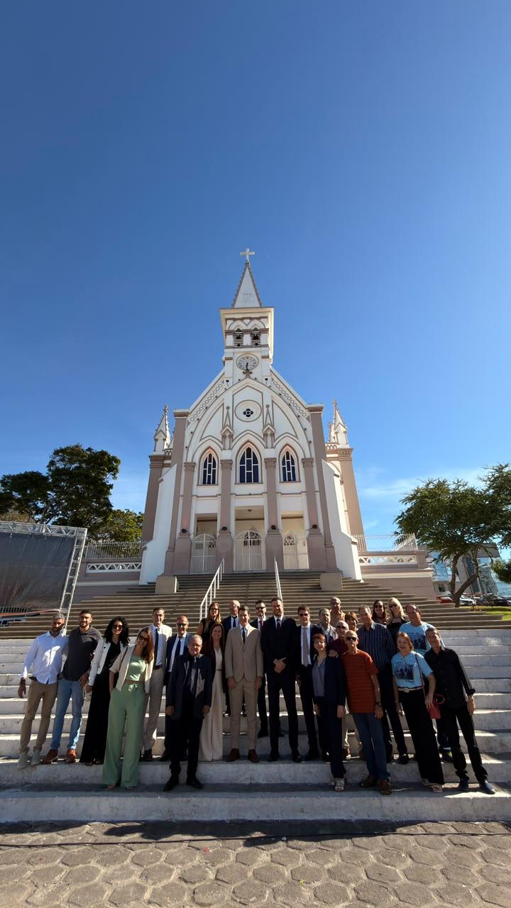 Recepção da delegação italiana
