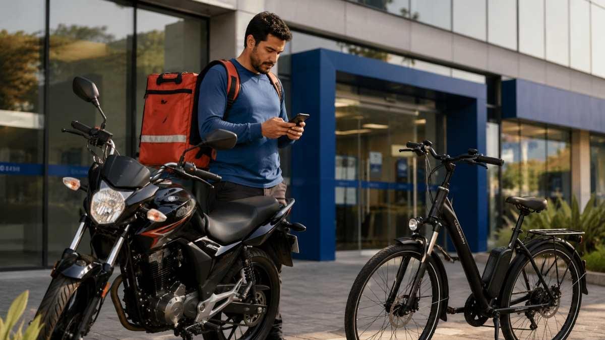 Governo Federal lança programa que financia motos e bicicletas elétricas para entregadores e motoristas de aplicativo