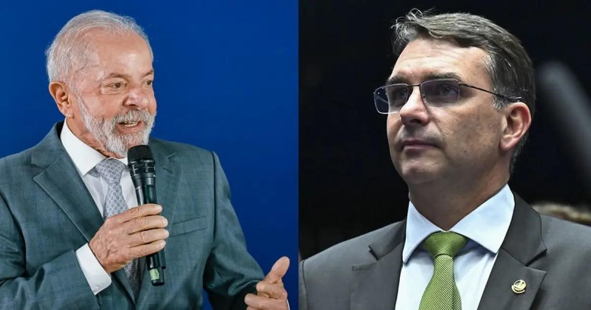 Flávio Bolsonaro supera Lula em simulação de segundo turno, aponta pesquisa BTG/Nexus