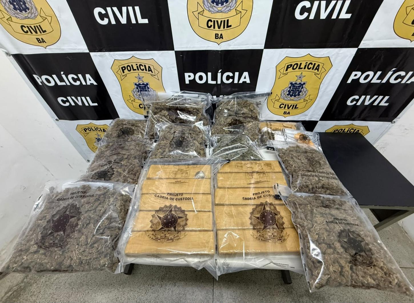 Operação Trainspotting prende quatro suspeitos de tráfico de drogas em Jequié