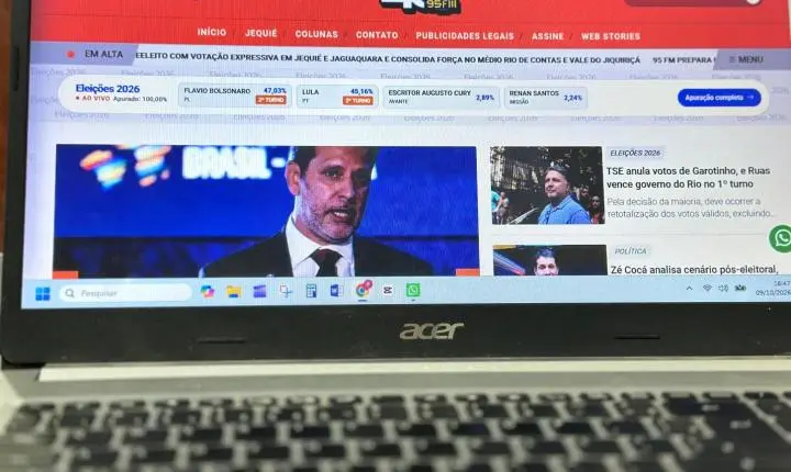 95 FM alcança quase 25 mil visitantes únicos e lidera audiência digital entre sites de notícias de Jequié