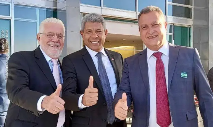 Jerônimo é reeleito governador da Bahia e Rui Costa e Jaques Wagner vencem disputa pelo Senado