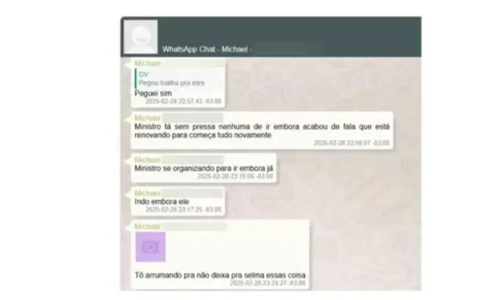 Mensagens de Vorcaro citam Kassio Nunes Marques em festa com cinco mulheres e cobrança de R$ 10 mil