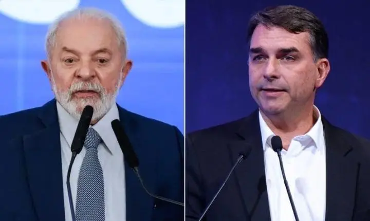 Pesquisa CNT/MDA aponta Lula dez pontos à frente de Flávio Bolsonaro no primeiro turno