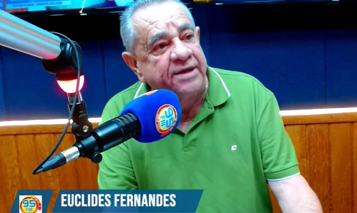 “Quero continuar esse trabalho”: Euclides Fernandes abre o jogo na 95 FM e mira novo mandato